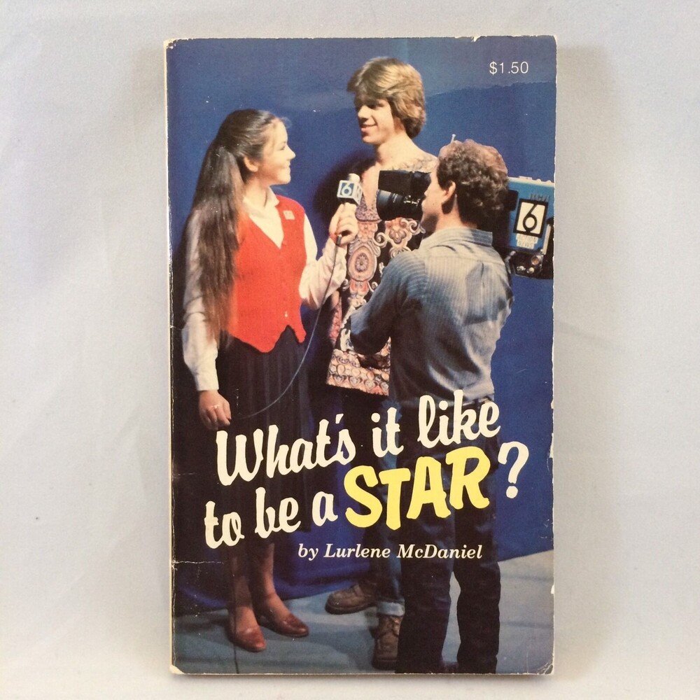 What's It Like to Be A Star Lurlene McDaniel Book RARE YA Novel 1982